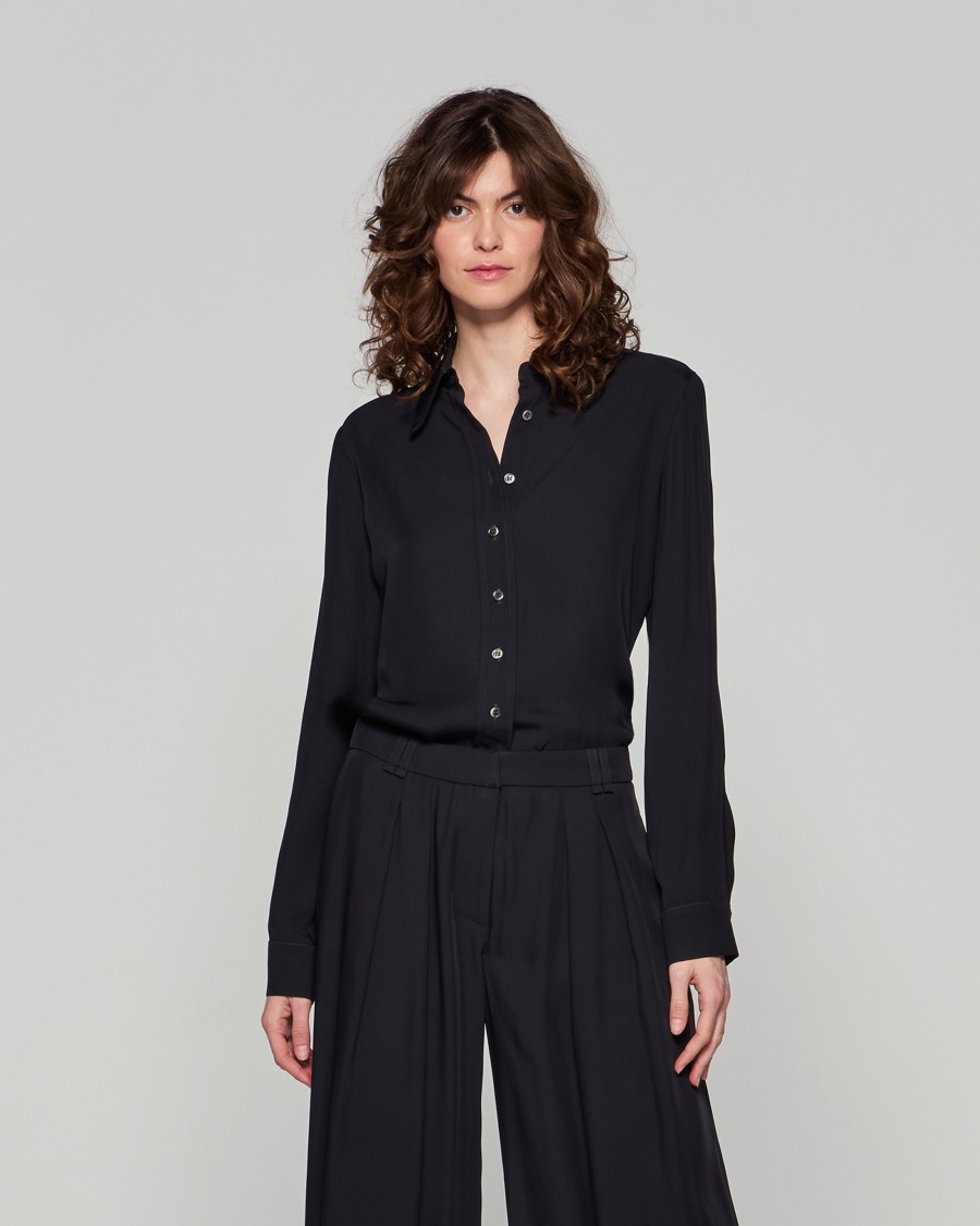 Serena Bute Serena Shirt - Black In Black