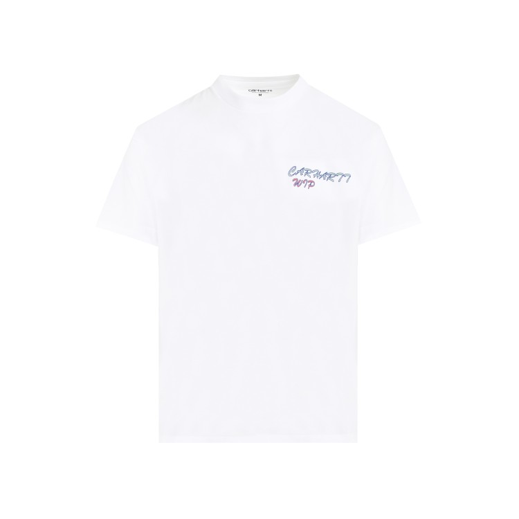 Shop Carhartt White Cotton Gelato T-shirt