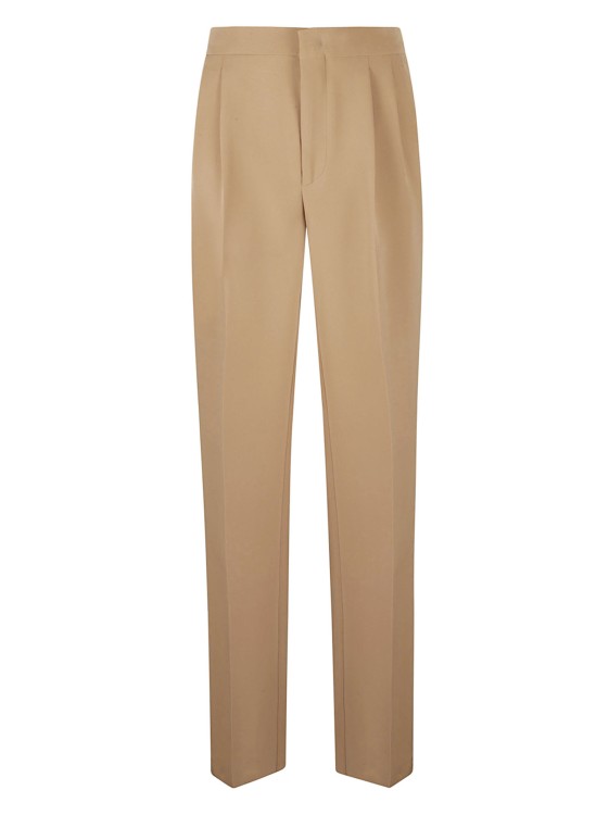 Tagliatore Concealed Trousers In Brown