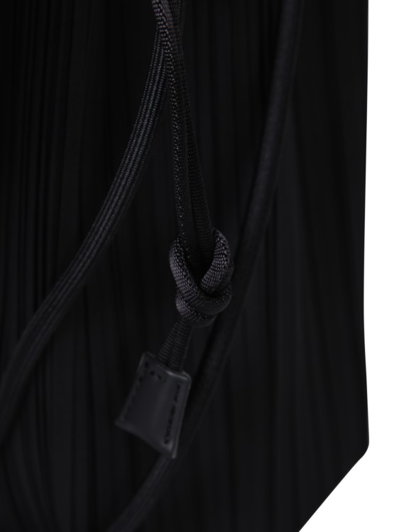 Shop Issey Miyake Pleated Bag In Black