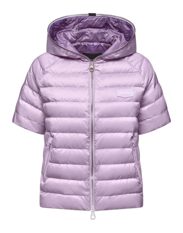 Shop Duvetica Vernia Puffer Jacket In Purple