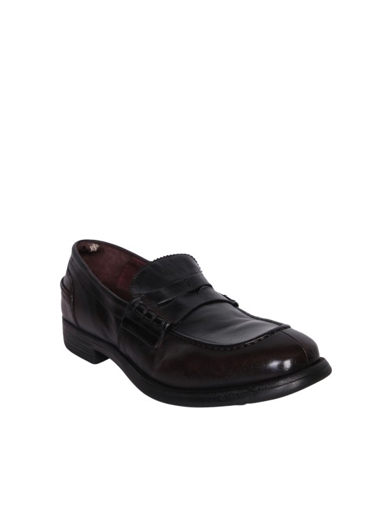 Shop Officine Creative Chronicle 056 Penny Loafers In Black