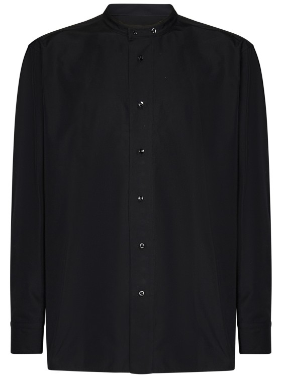 Shop Jil Sander Boxy Fit Shirt In Black