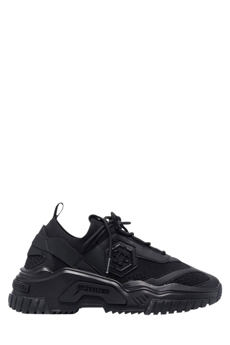 PHILIPP PLEIN PHILIPP PLEIN RUNNER HEXAGON LOW-TOP SNEAKERS 