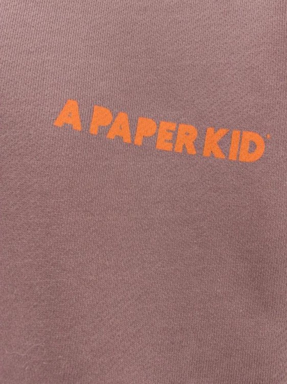 Shop A Paper Kid Dove Gray Sweatshirt In Grey
