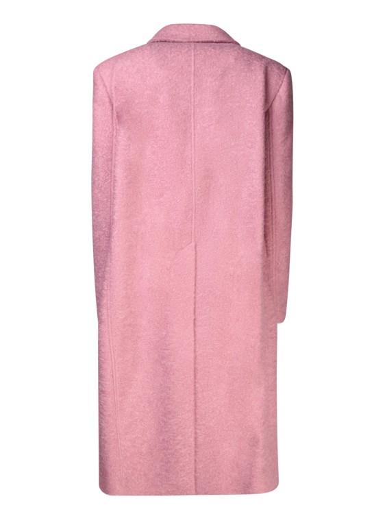 Shop Blanca Vita Long Oversized Camelia Coat In Pink