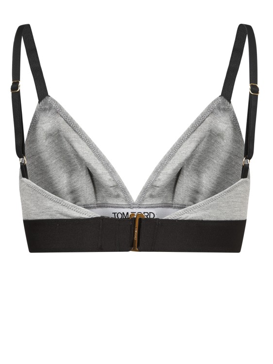 Shop Tom Ford Bra With Logo In White
