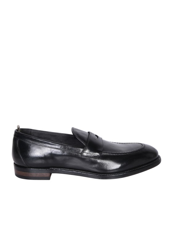 Shop Officine Creative Black Leather Loafer