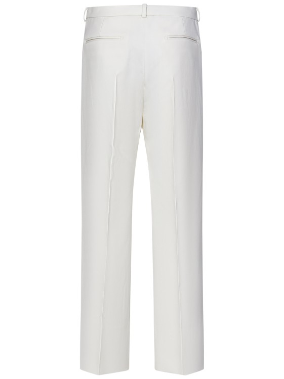 Shop Tom Ford Tailored Ankle-length Trousers In White