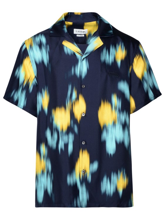 Lanvin Multicolored Silk Shirt