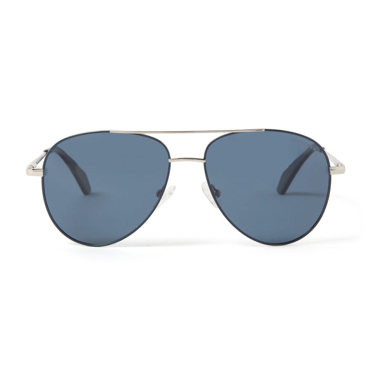 Roderer James Aviator Polarized Sunglasses In Grey