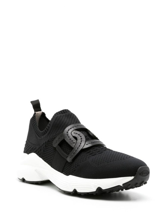 Shop Tod's Sock-style Sneakers In Black