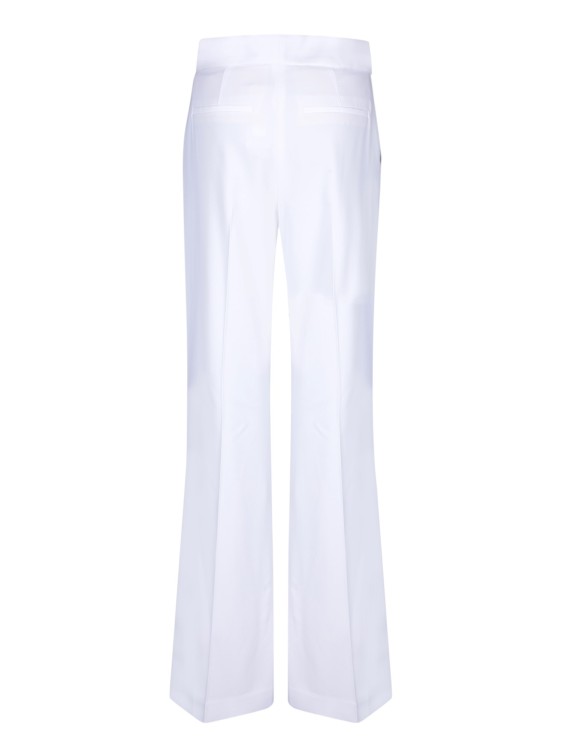 Shop Alice And Olivia Wide-leg Trousers In White