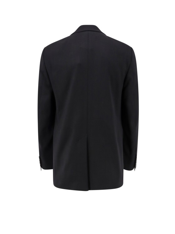 Shop Ami Alexandre Mattiussi Viscose And Wool Oversice Blazer In Black