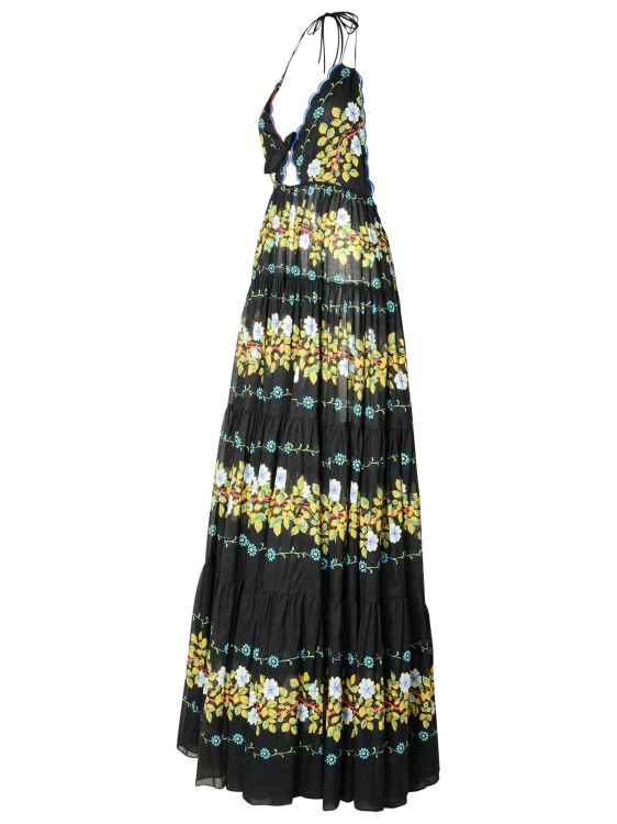 Shop Etro Black Cotton Dress
