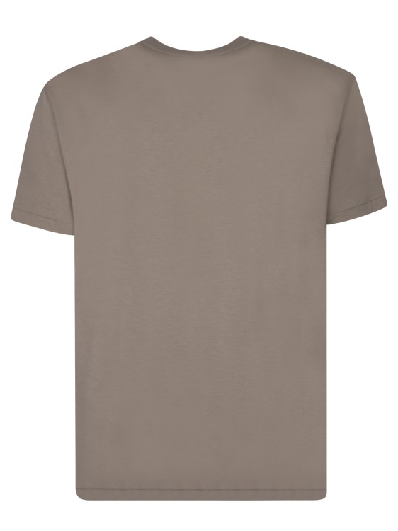 Shop Tom Ford Cotton Blend T-shirt In Brown