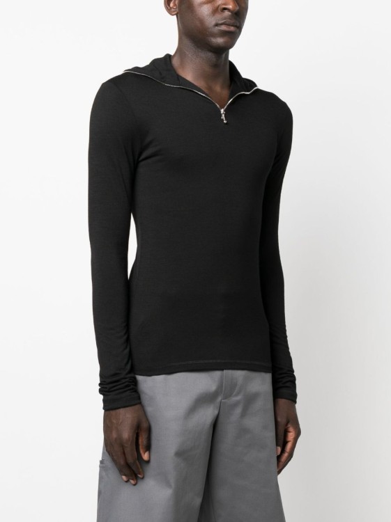 Shop Jil Sander Logo-print Sweatshirt In Black