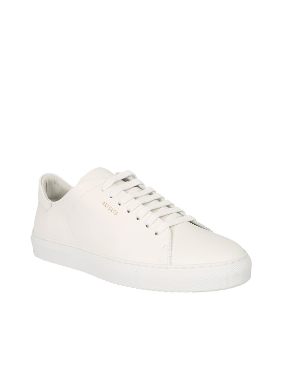 Shop Axel Arigato Clean 90 Leather Sneakers In White
