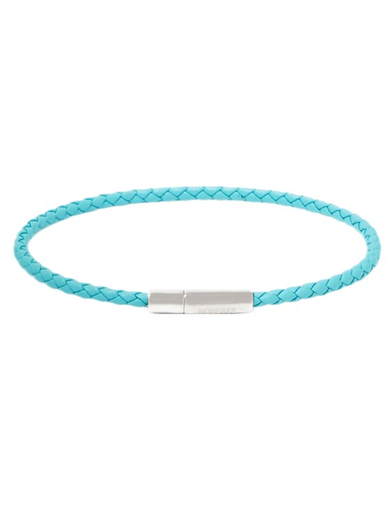 Roderer Gianni Bracelet - Sterling Silver Clasp Turquoise In Blue