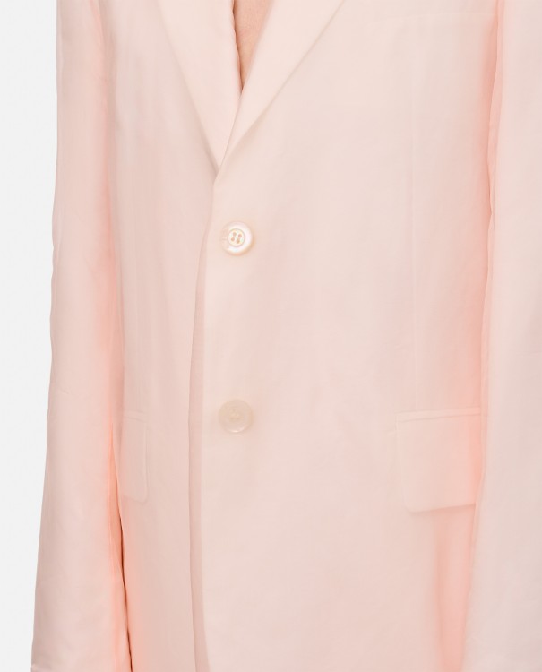 Shop Sportmax Acacia Single Breasted Blazer In Pink