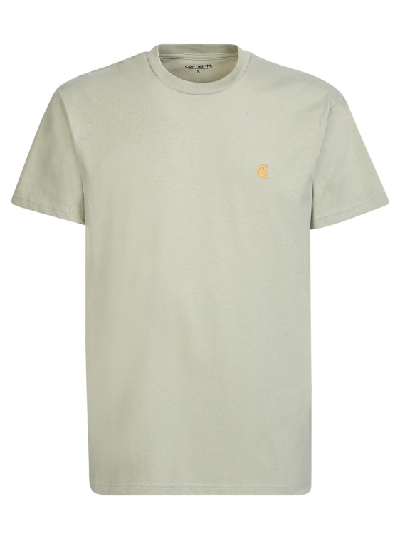 Carhartt T-shirt Chase (white/gold)