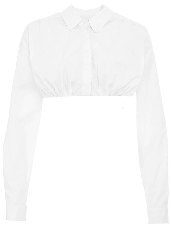 Aniye By Crop Shirt Fia In White