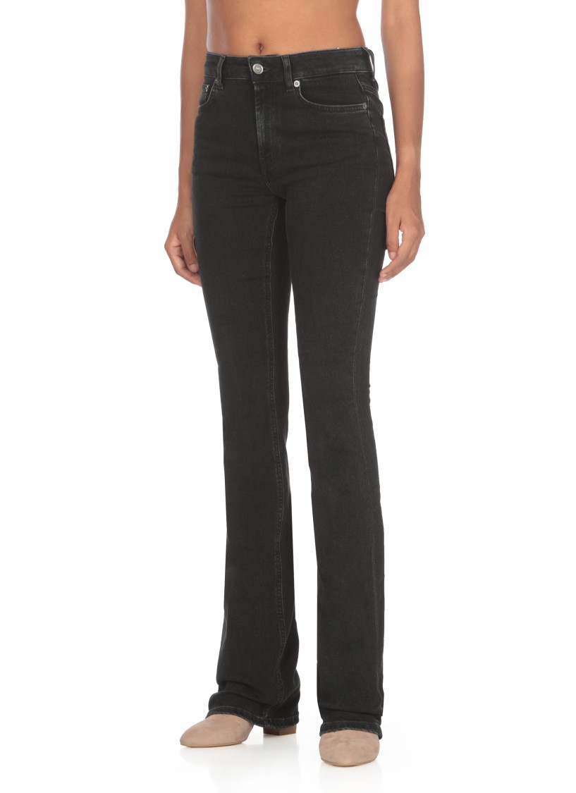 Shop Dondup Newlola Jeans In Black