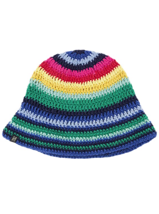 Shop Nannacay Tori Hat  - Multi - Cotton In Multicolor