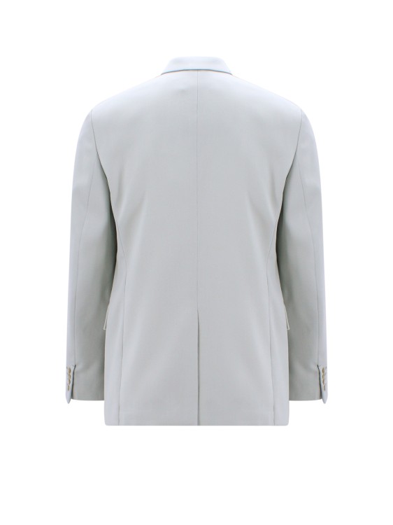 Shop Lanvin Single-breasted Wool Blazer In White