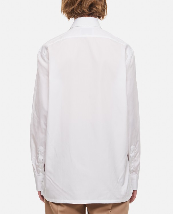 Shop Setchu Orgami Shirt In White