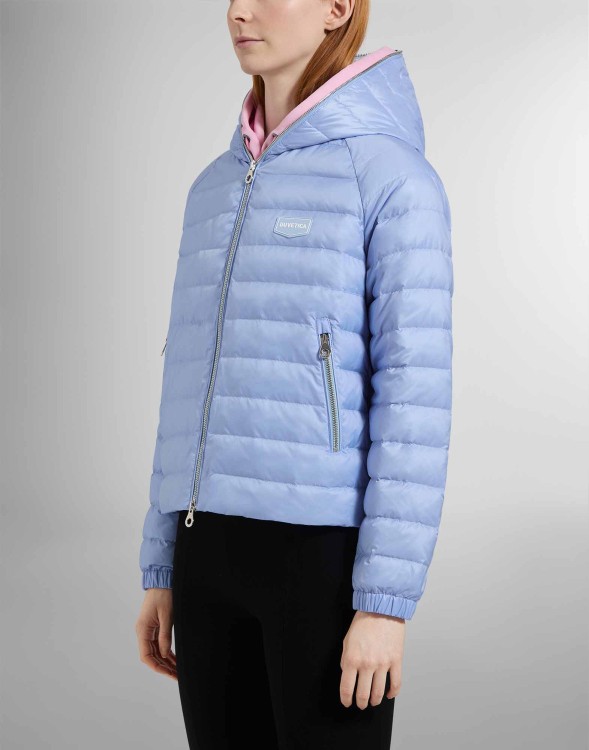 Shop Duvetica Caroma Puffer Jacket In Blue