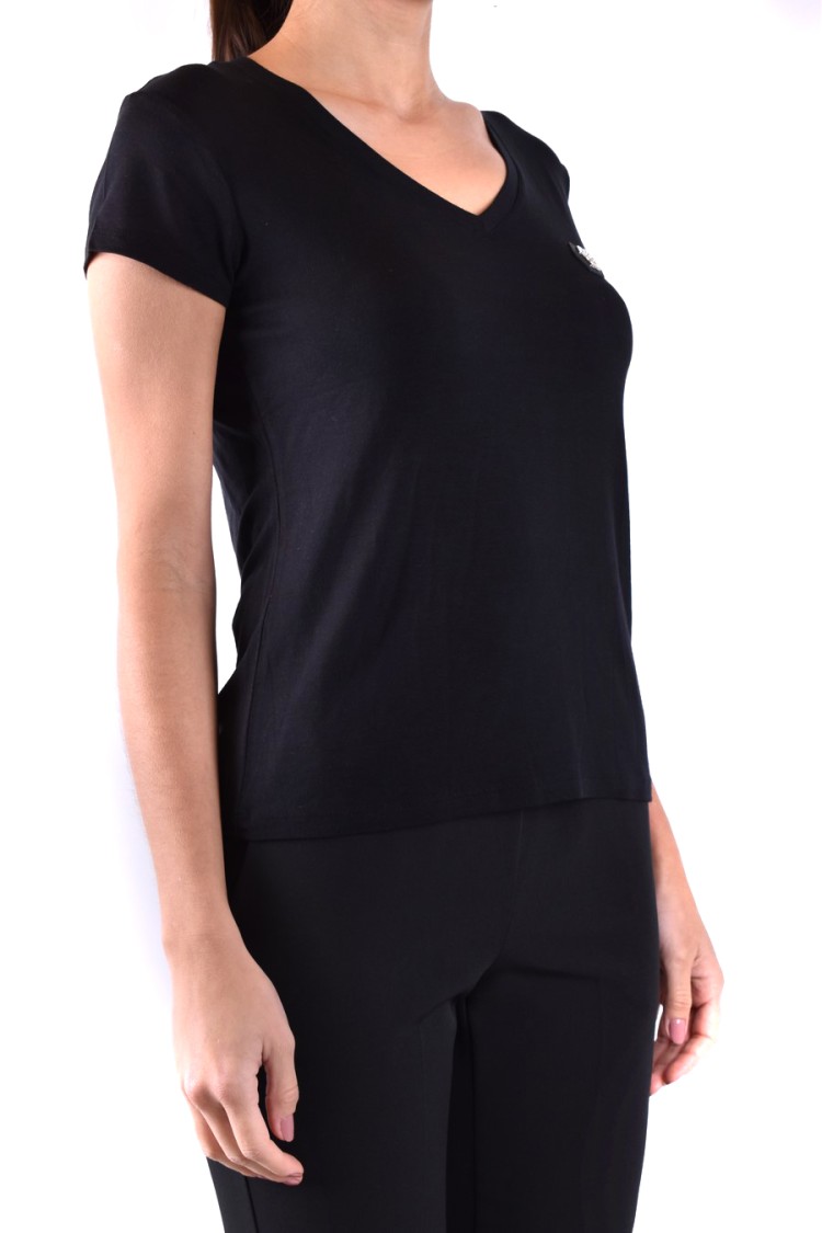 Philipp Plein Logo-plaque Cotton T-shirt In Black