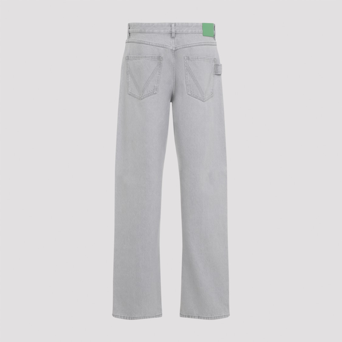 Bottega Veneta Grey Cotton Jeans in Grey | THE LIST
