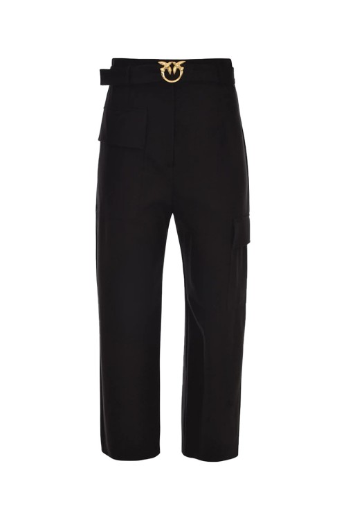 Pinko Black Cropped Trousers