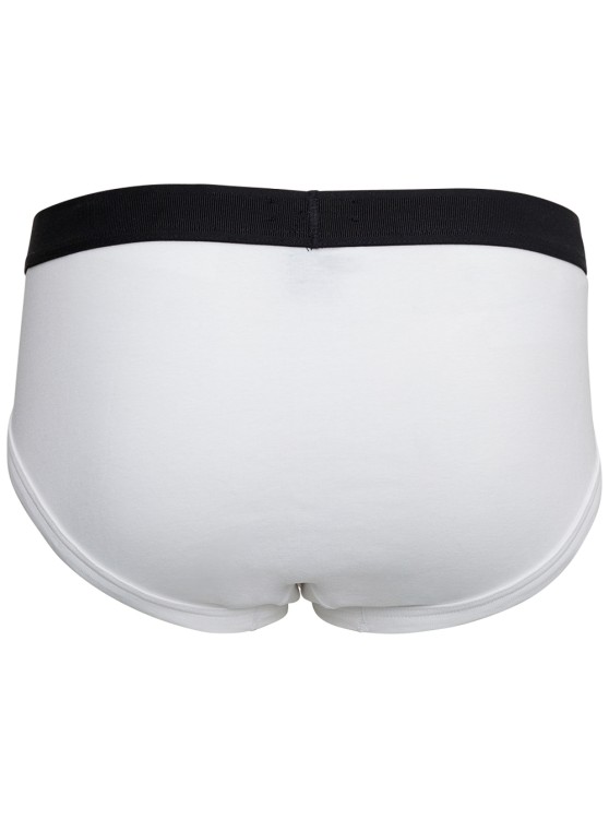 Shop Tom Ford White Briefs With Logo In Cotton