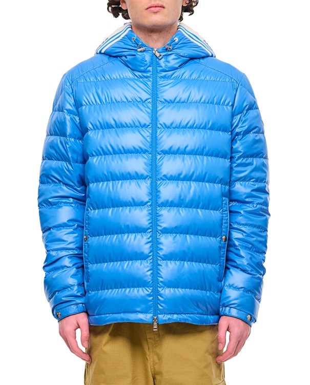 Shop Moncler Cornour Jacket In Blue