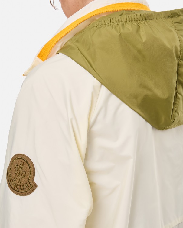 Shop Moncler Octano Jacket In White