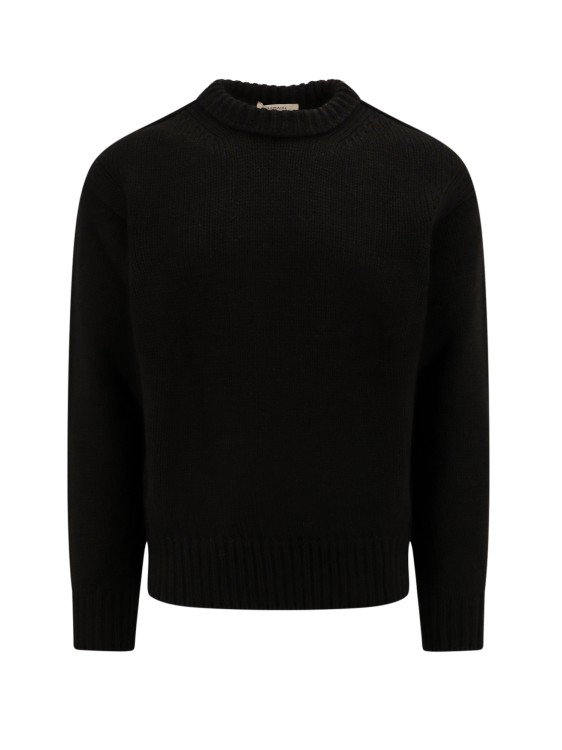 Shop Lemaire Alpaca Blend Sweater In Black
