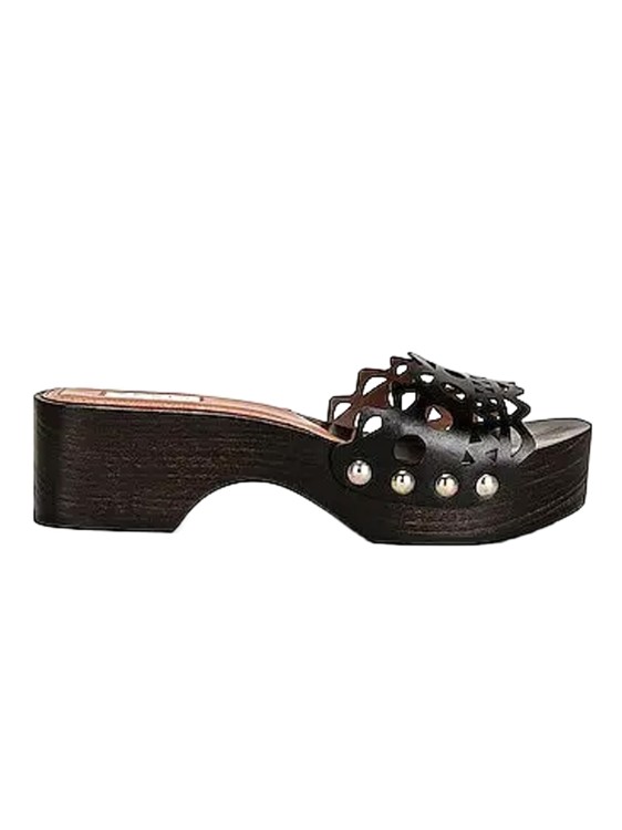 Alaïa | Le Coeur 90 Leopard Mule Plumps 40 | Savannahs