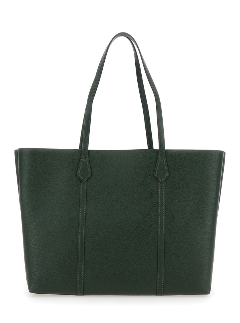 Tory Burch Perry Triple-compartment Tote In Green