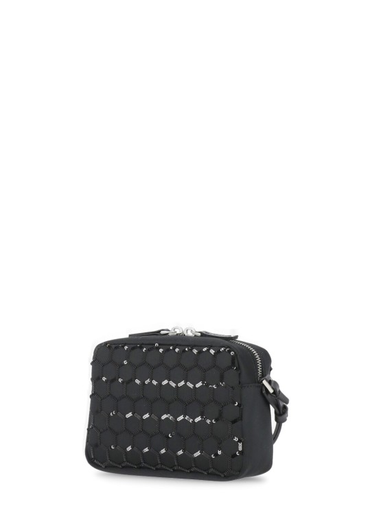 Shop Fabiana Filippi Black Leather Shoulder Bag