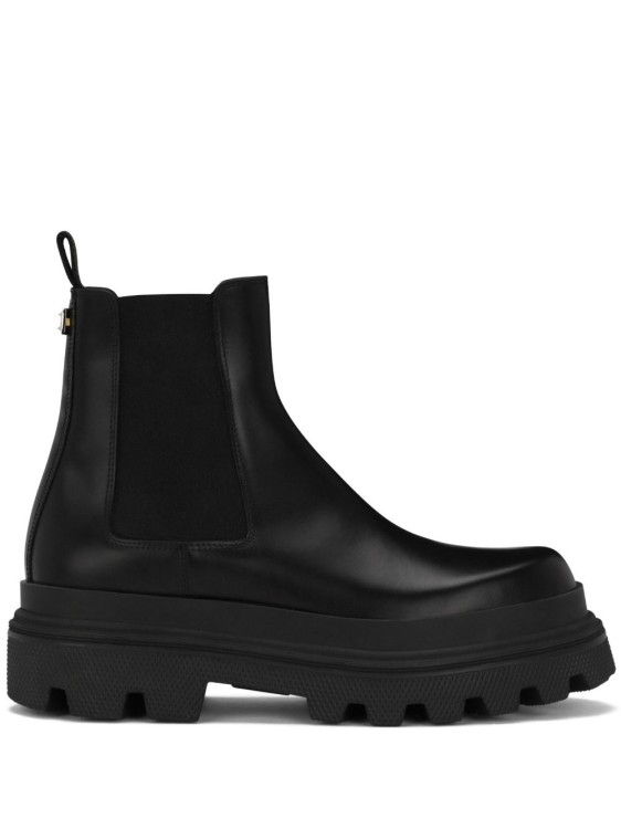 Shop Dolce & Gabbana Chelsea Boots In Black