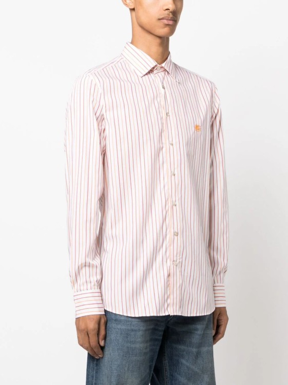 Shop Etro Multicolored Striped Shirt