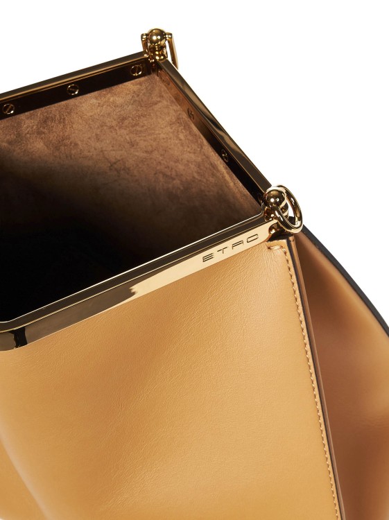 Shop Etro Medium Shoulder Bag In Brown