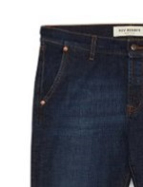 Roy Rogers Dark Wash Denim With American Pocket In Blue