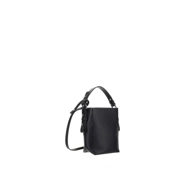 Shop Dsquared2 Black Small Leather Handbag