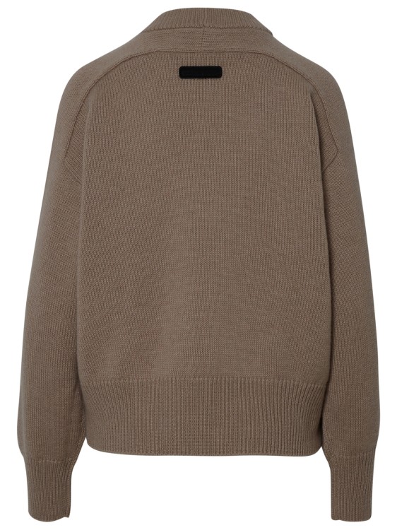 Shop Canada Goose Baysville Sweater In Beige Wool In Grey