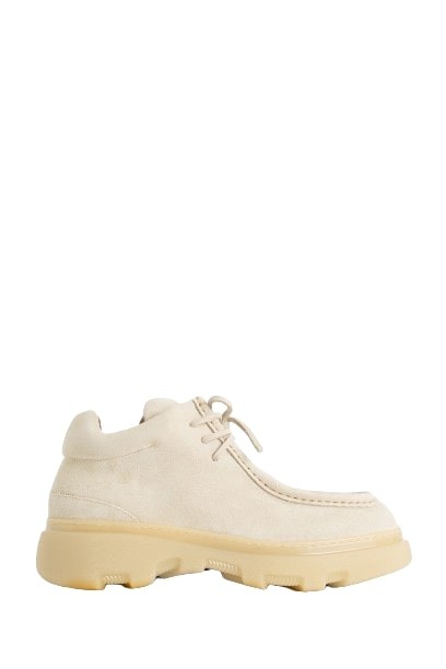 BURBERRY SUEDE LACE-UP CREEPERS