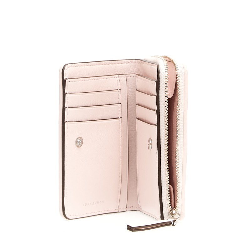 Shop Tory Burch Pink Bi-fold Wallet