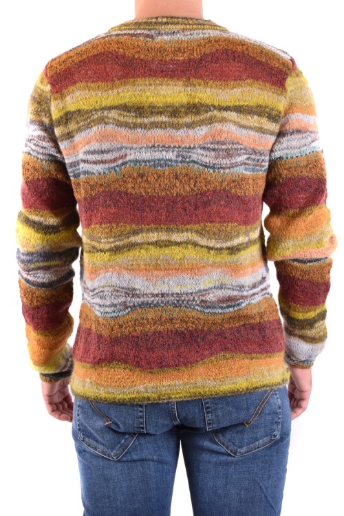 Paura Di Danilo Multicolor Mohair/polyester Blend Knitwear In Multicolor